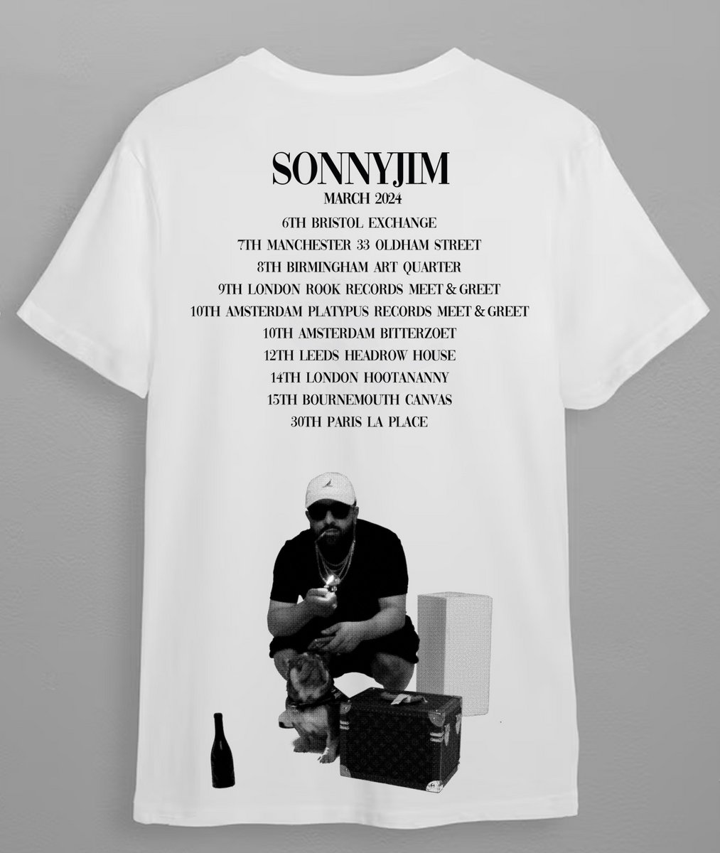 Sonnyjim March 2024 Tour Tee | SONNYJIM