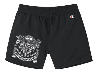 "Tools Of Oppression, Rule by Deception" Black Gym Shorts main photo