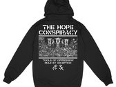 "Tools Of Oppression, Rule by Deception" Black Premium Zip Up Sweatshirt photo 