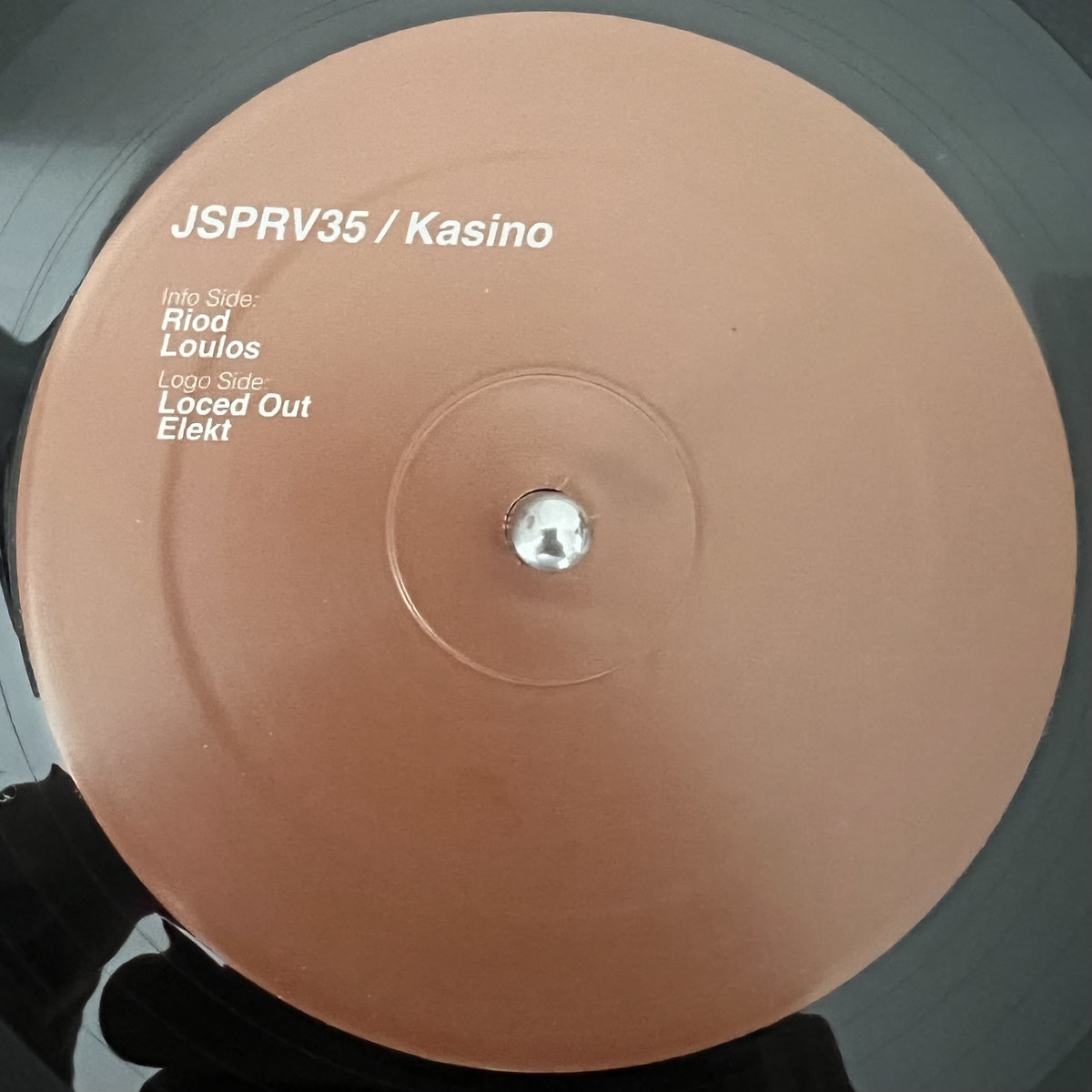 DJ Zinc & Frequency – White On Black / Bearings – Vinyl (12