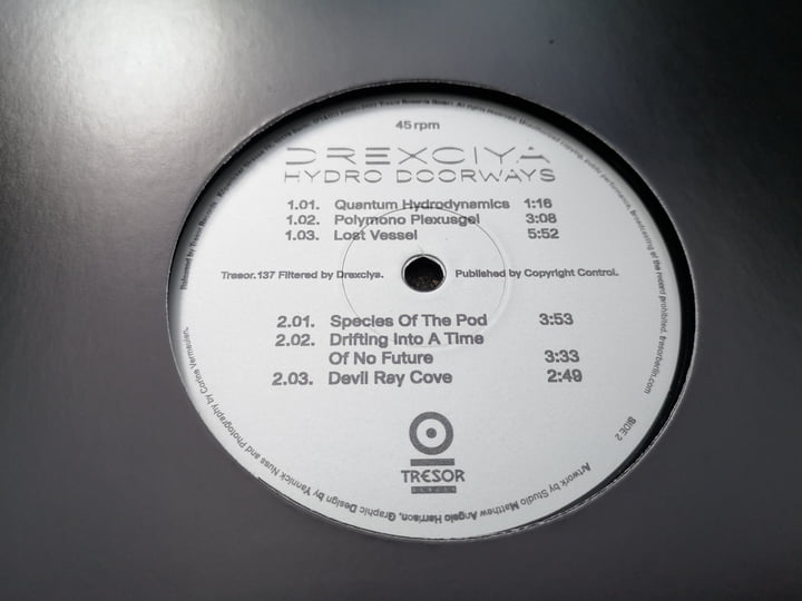 Hydro Doorways | Drexciya | Tresor Records