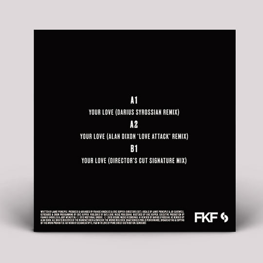 Your Love (White Vinyl) | Frankie Knuckles pres. Director