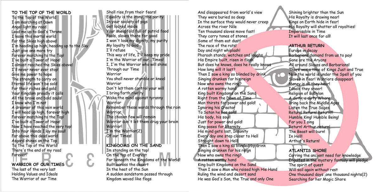 FIGHTING MONARCH PAGE 2 AGAINST THE NEW WORLD ORDER visual data 2