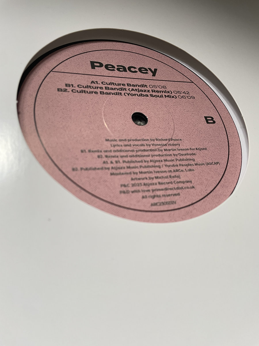 Peacey / Culture Bandit Featuring Vanessa Hidary Peacey / Culture Bandit Featuring Vanessa Hidary
