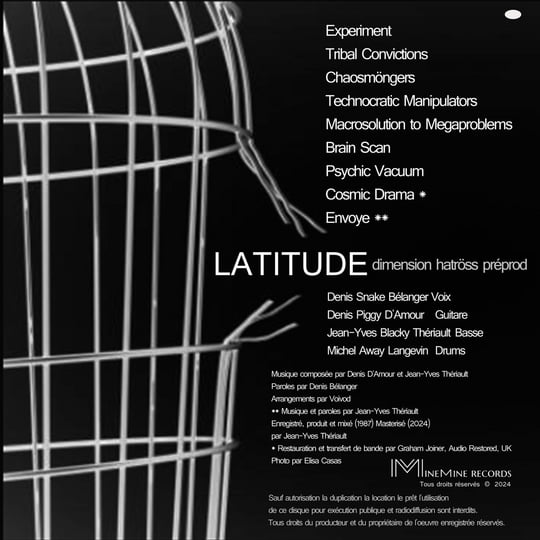 Latitude - Dimension Hatröss preprod | Voivod | Minemine Records