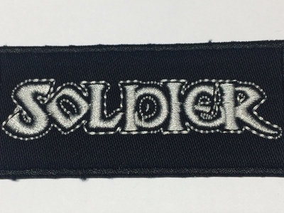 Soldier logo sew-on patch (original) main photo