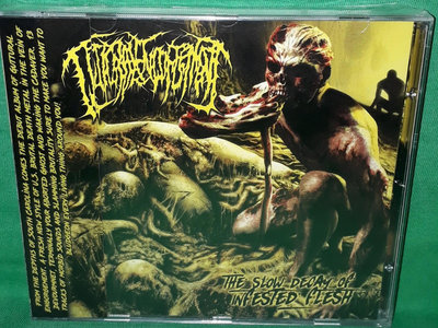 GUTTURAL ENGORGEMENT: The Slow Decay of Infested Flesh - CD Imported from Japan. main photo