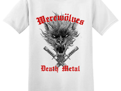 Werewölves Death Metal T-shirt - White main photo