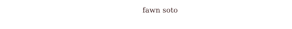 Fawn Soto — Photo
