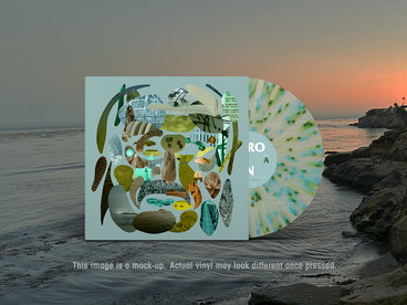 LP - Limited Edition Cloudy Clear w/ Sky Blue & Pine Forest Green Splatter Vinyl main photo