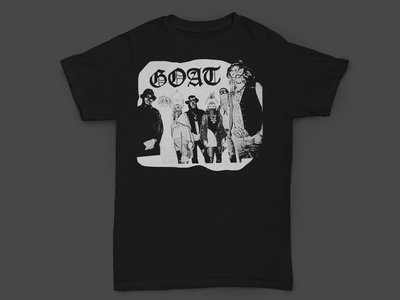 GOAT 2024 - White Print on Black T-Shirt main photo