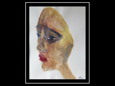 Where Is My Mind ? - Original Painting by Andy Schwarz - Acrylics on paper - 30x40 main photo