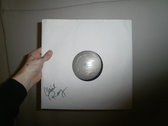 test pressing of 'sentiment' on black vinyl (signed) photo 