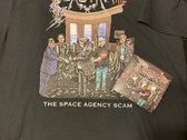 The Space Agency Scam L Shirt LAST ONE!! SOLD OUT on CD, only the sequel CD CastrofateX available!! photo 