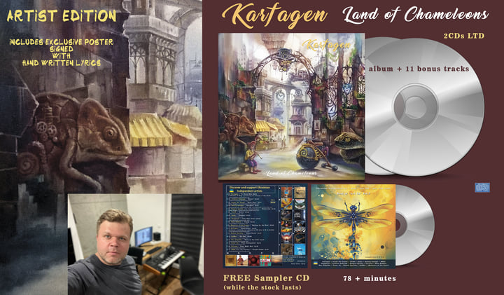 Land of Chameleons (Deluxe Edition) (24 bits - 48Khz) | Karfagen