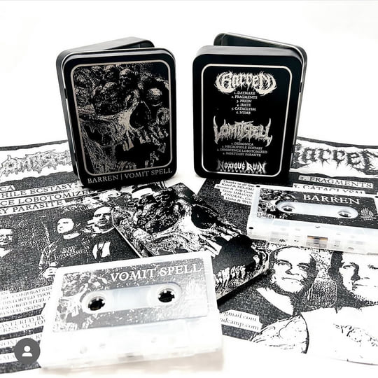 Split w VOMITSPELL | Barren