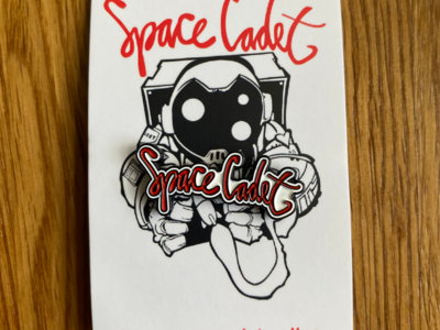 Space Cadet Hand Script Pin main photo