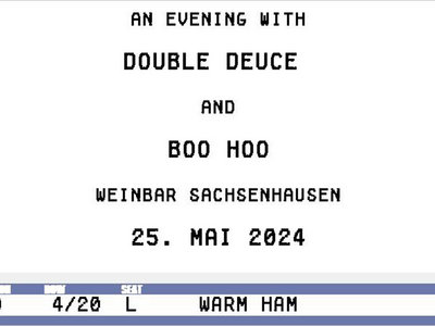 Ticket: An Evening with  Boo Hoo & Double Deüce main photo