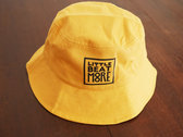 "Little Beat More" Yellow Bucket Hat photo 