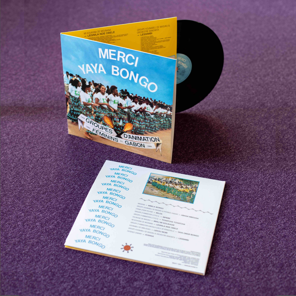 仏2LP Various Merci Yaya Bongo (Les Groupes D’Animation Feminins SEC017 Secousse /00660 Various - Merci Yaya Bongo: Female Animation Groups In Gabon