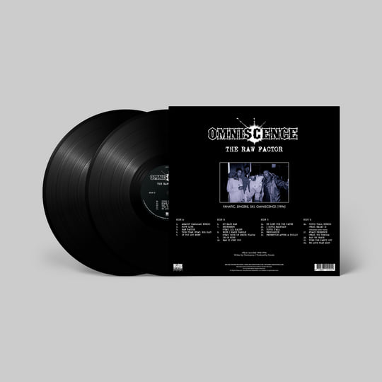 洋楽 OMNISCENCE THE RAW FACTOR LP OC0yMjI5LmpwZWc.jpeg