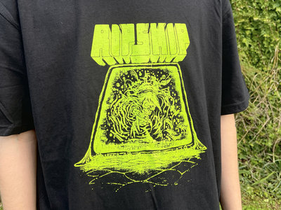 "Gelatinous Cube" T-Shirt (Green on Black) main photo