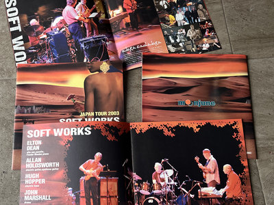 SOFT WORKS, Japan Tour 2023 - Brochure main photo