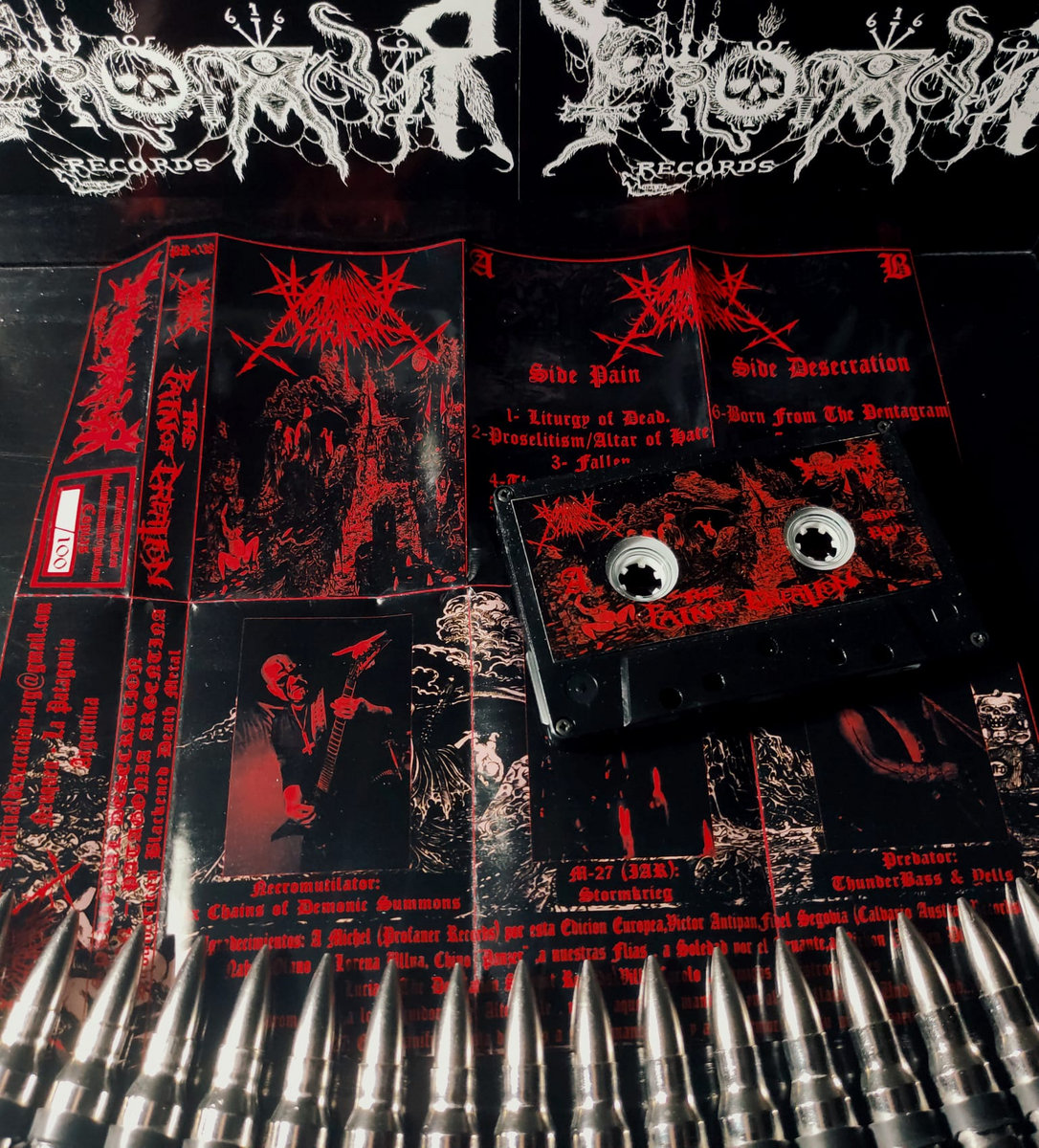The Pain Creation | Spiritual Desecration | Profaner Records