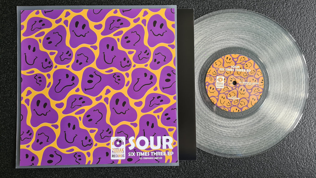 ZC-TRIP003 - Six Times Three | SOUR | Zodiak Commune Records