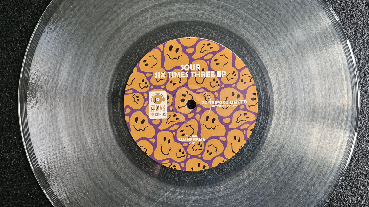 ZC-TRIP003 - Six Times Three | SOUR | Zodiak Commune Records