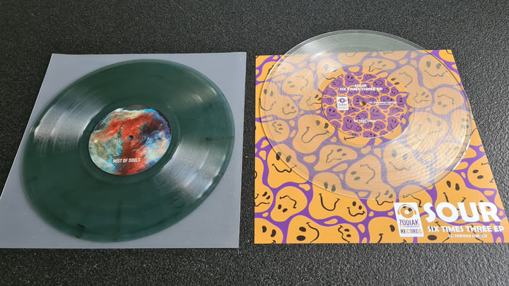 ZC-TRIP003 - Six Times Three | SOUR | Zodiak Commune Records