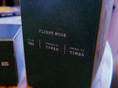Flight Mode - The Three Times Limited Edition Cassette Box Set (Sound as Language) main photo