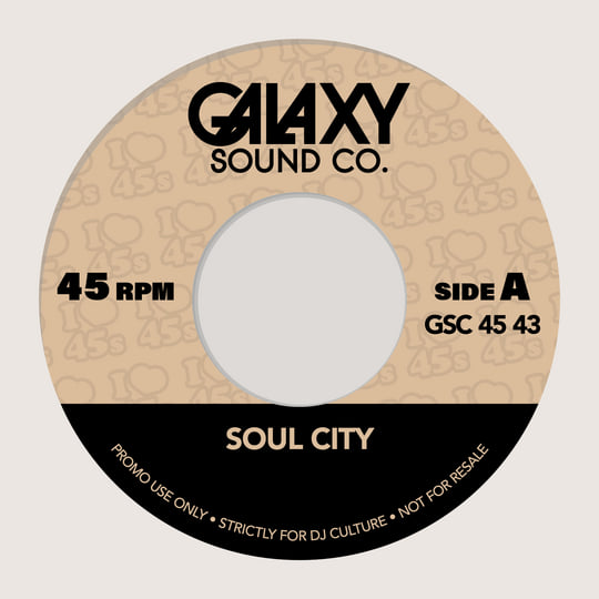 7” GALAXY SOUND - KAITO IAN PROMO Galaxy sound co. 