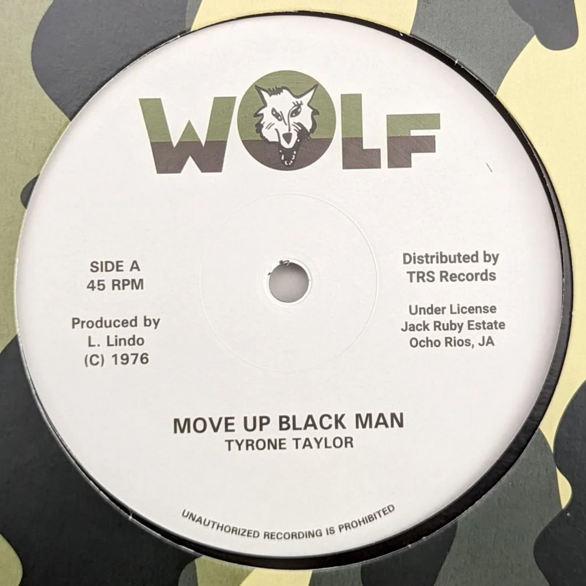 TYRONE TAYLOR / BLACK DISCIPLES - Move Up Black Man / Free