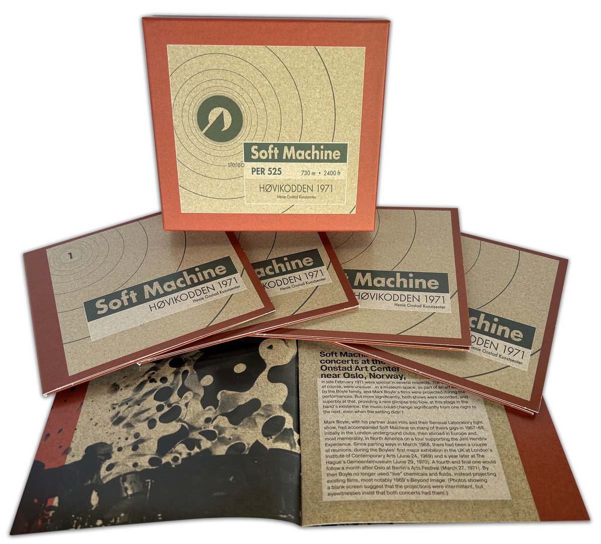 【4枚組】ソフト・マシーン/Hovikodden 1971 Høvikodden 1971 | Soft Machine | Cuneiform Records