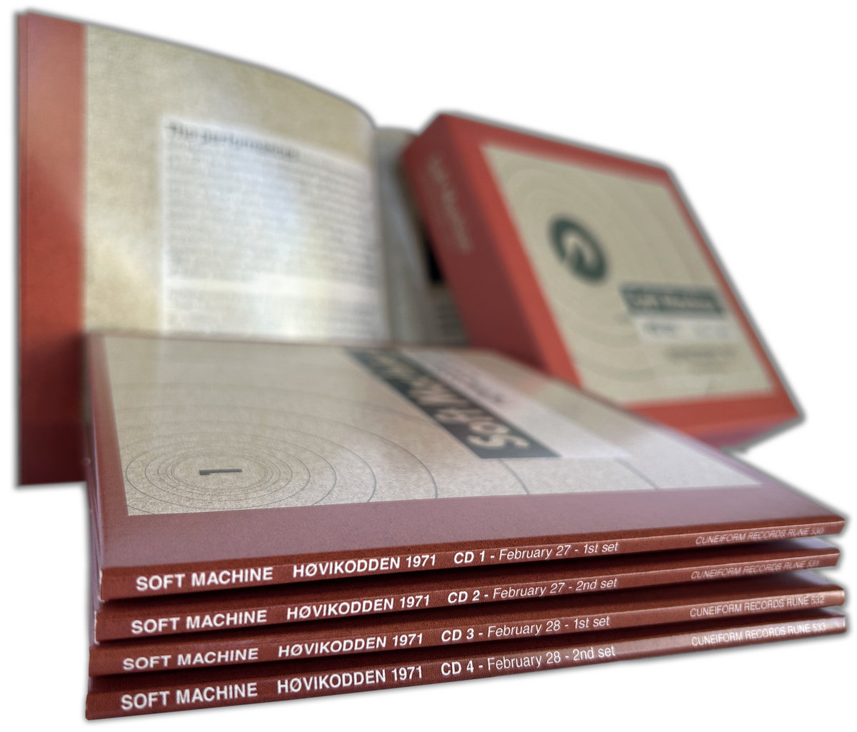 Soft Machine ソフトマシーン / Hovikodden 1971 (4CD Boxset