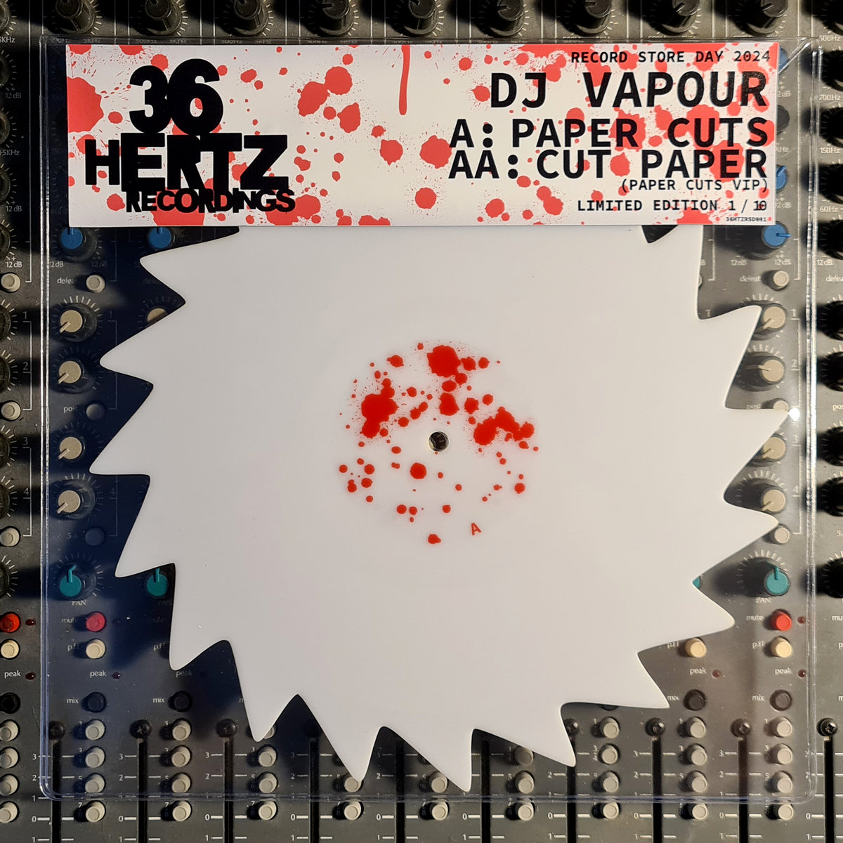 Record Store Day 2024 - Limited Edition Saw Blade Paper Cuts