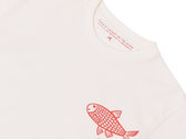 Folk x Caught by the River fish tee white photo 