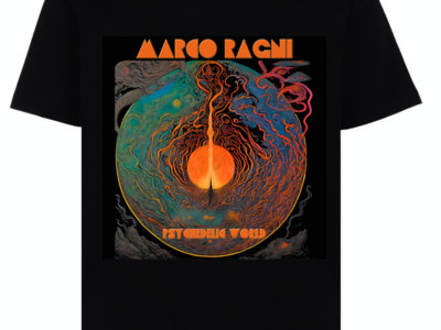 Psychedelic world a Marco Ragni t-shirt main photo