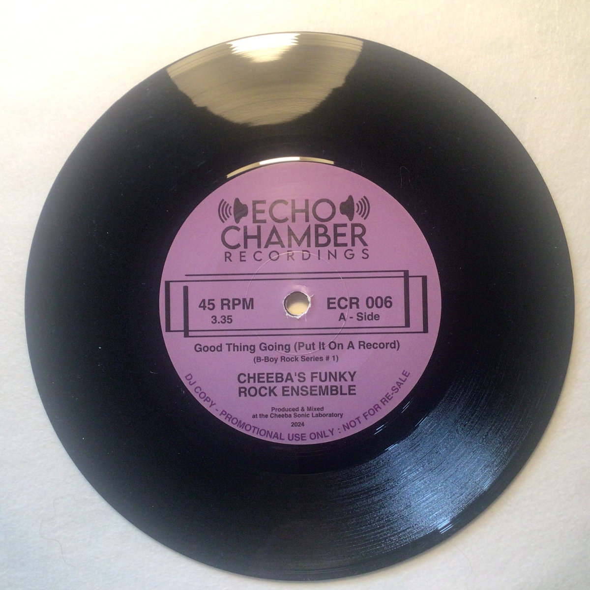 7” CHEEBA'S FUNKY ROCK ENSEMBLE ECR 006 Good Thing Going