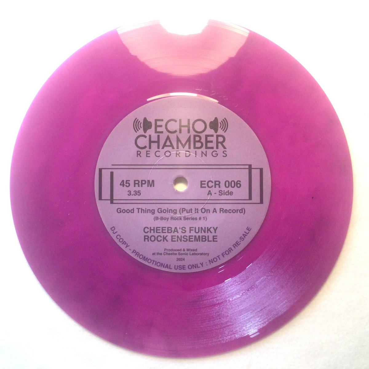 7” CHEEBA'S FUNKY ROCK ENSEMBLE ECR 006 Good Thing Going