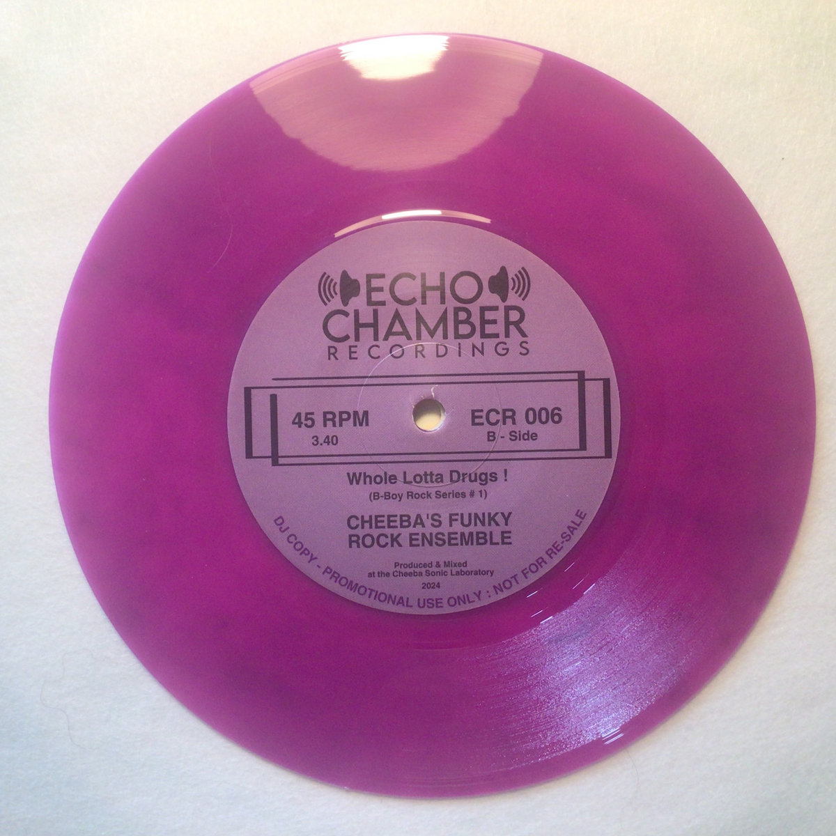 7” CHEEBA'S FUNKY ROCK ENSEMBLE ECR 006 Good Thing Going