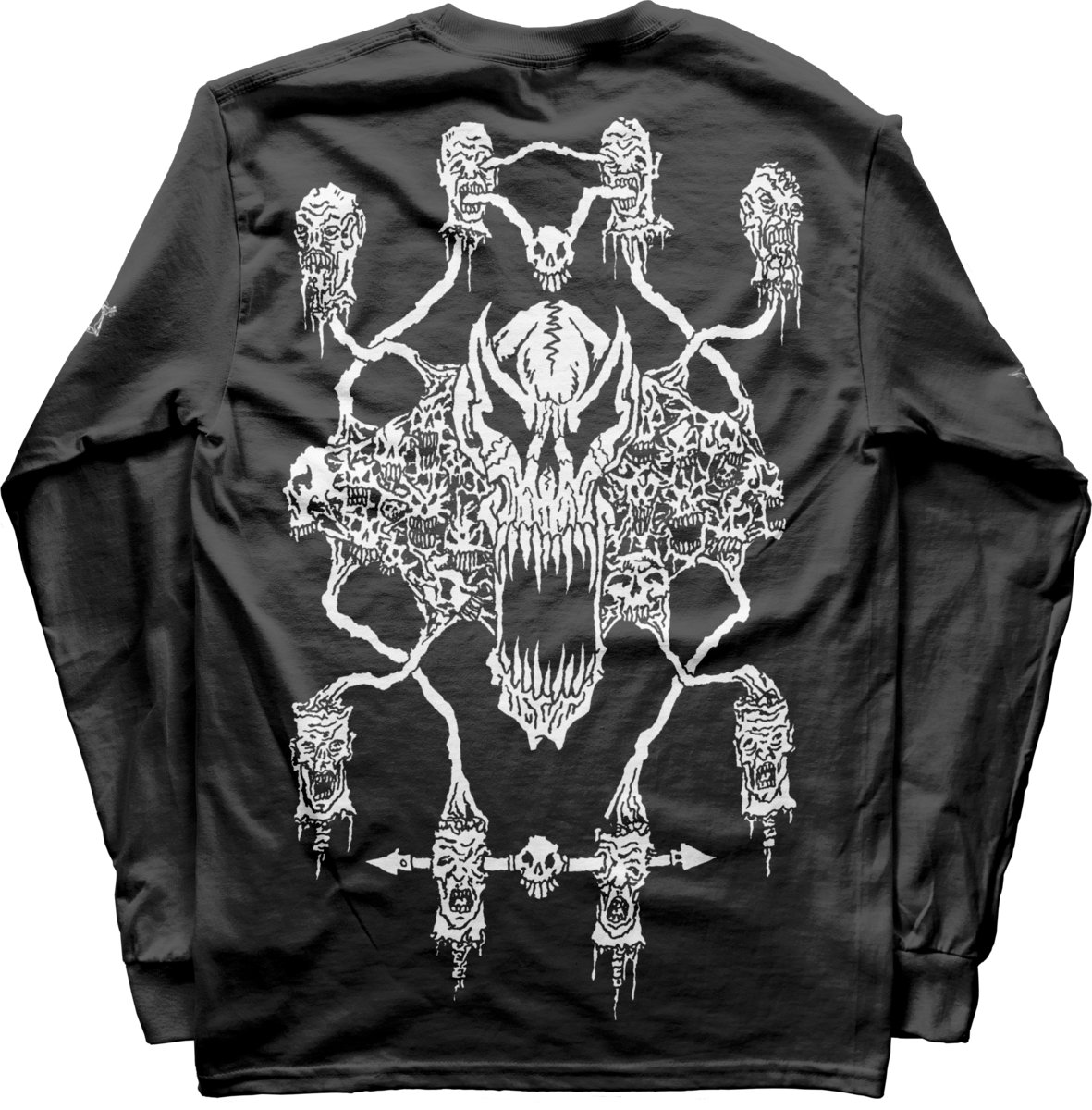 Roen long sleeve shirt 髑髏 bedrock Roen long sleeve shirt 髑髏 bedrock - メルカリ