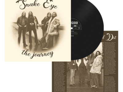 SNAKE EYE - The Journey · Black LP main photo