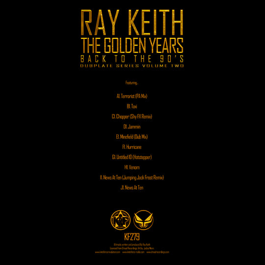 KF279 - The Golden Years Vol. 2 | Ray Keith | Kniteforce