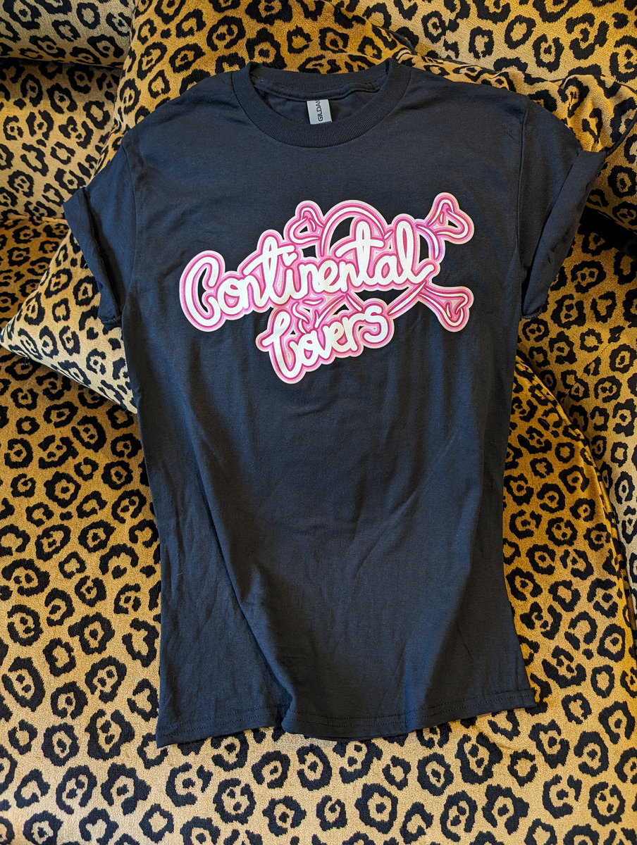 Continental Lovers 'neon sign' logo Tee shirt + *FREE DOWNLOAD ...