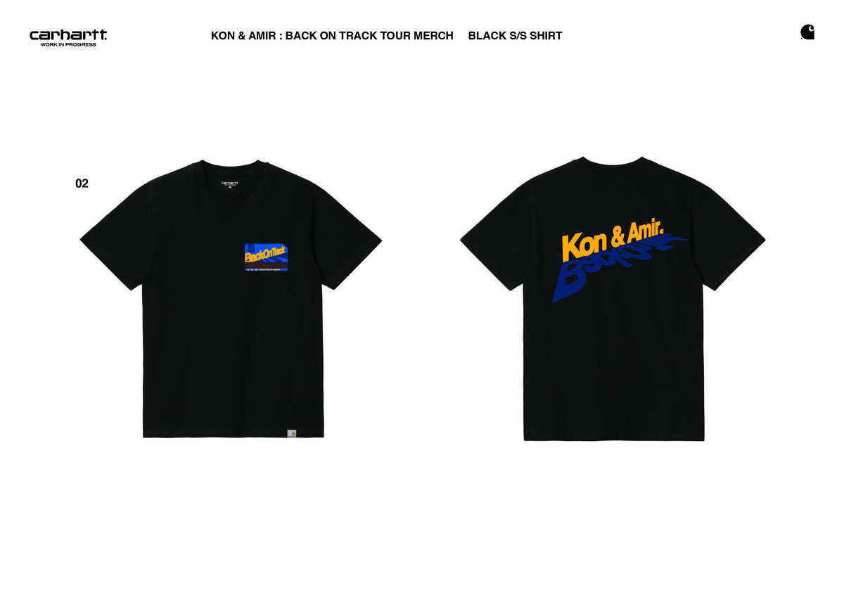Kon and Amir - Back On Track Limited edtion t-shirt | 180 Proof 
