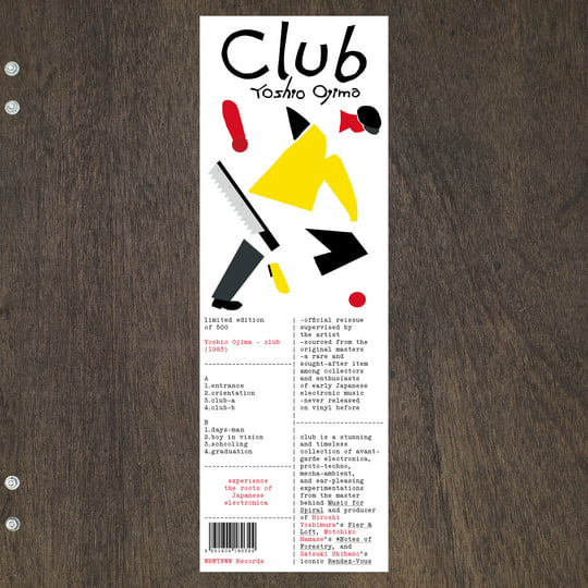 Club | Yoshio Ojima | WRWTFWW Records