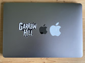 Garrow Hill Sticker (White) photo 