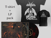 Corpus Diavolis - Apocatastase: Red marble LP + Tshirt pack